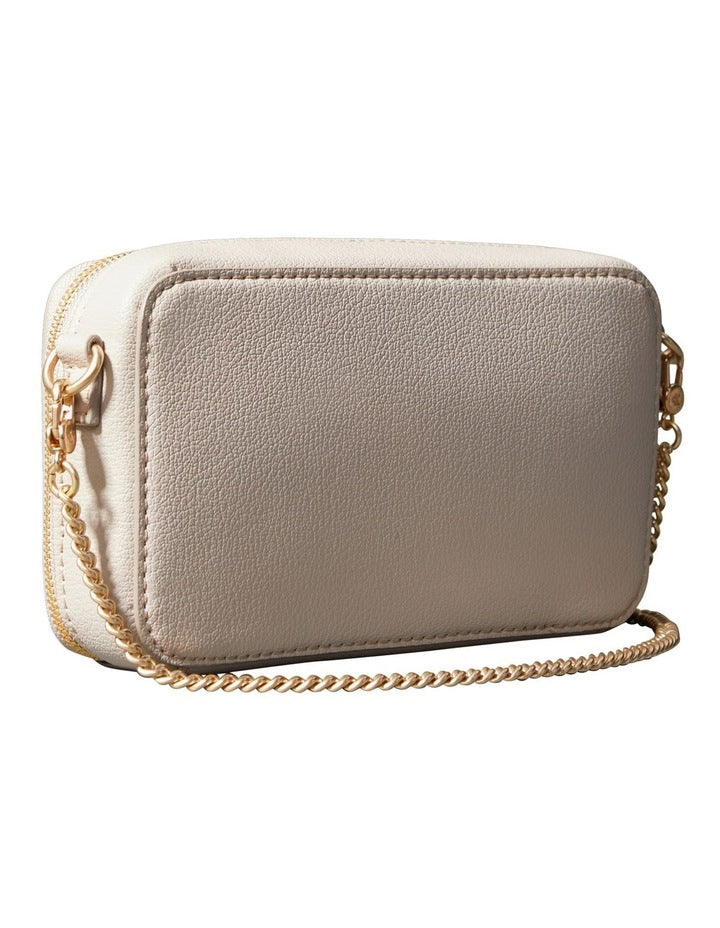 Minimal Monogram Crossbody Bag