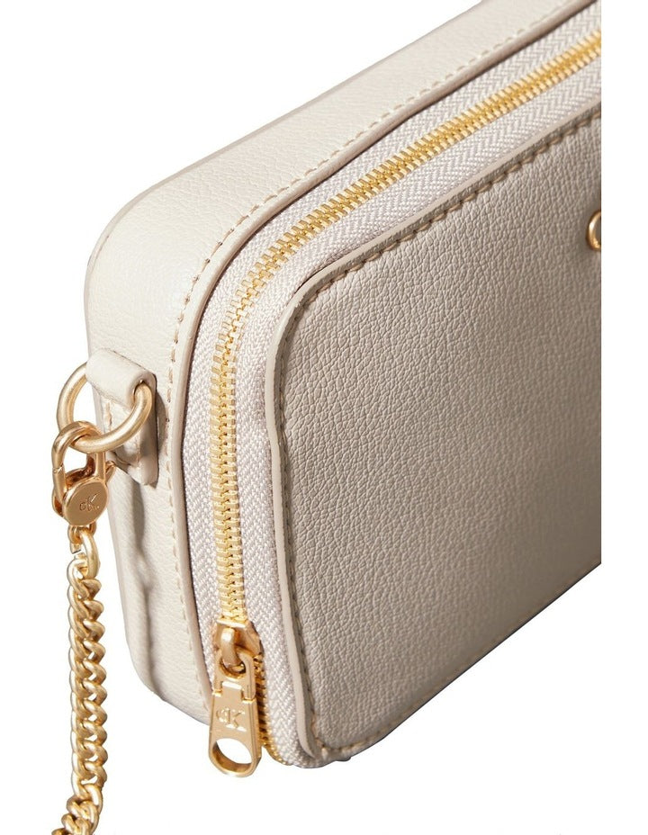 Minimal Monogram Crossbody Bag