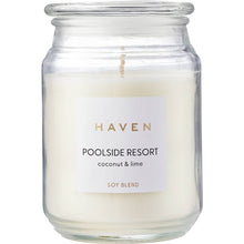 Haven Poolside Resort Coconut & Lime Soy Blend Candle each