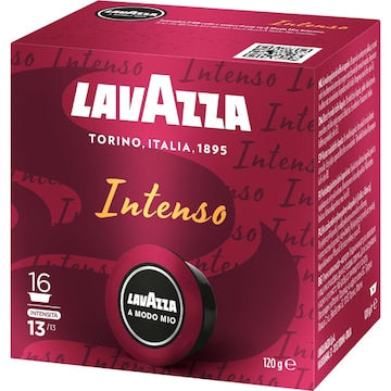Lavazza Intenso Coffee Pods A Modo Mio 16 pack