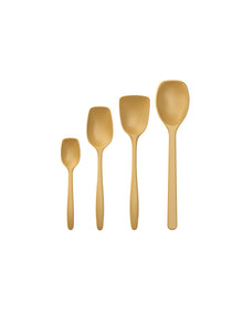 CLASSIC COOKING SPOON SET OF 4 CURRY