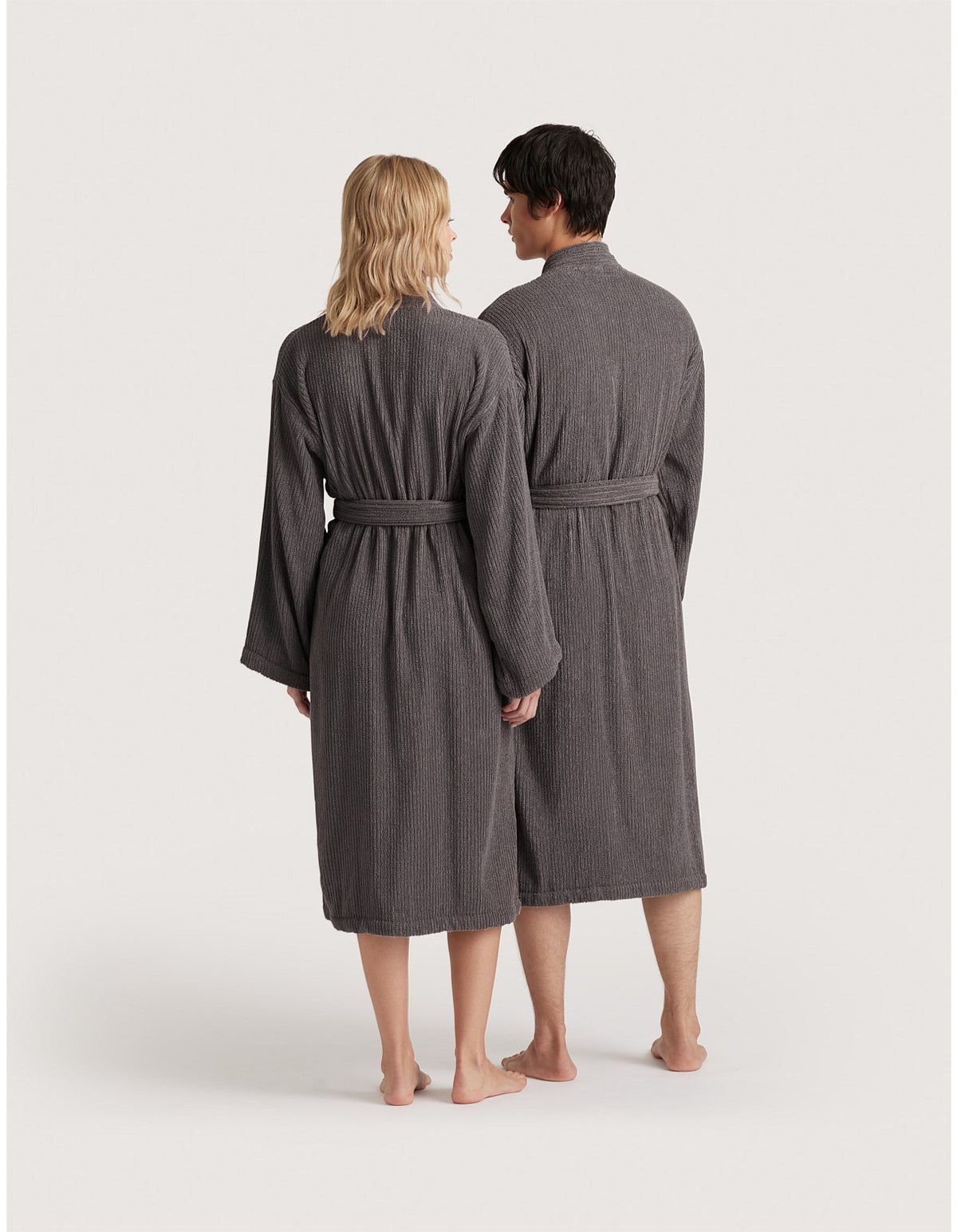 LIVING TEXTURES ROBE SMALL/MEDIUM IN GRANITE