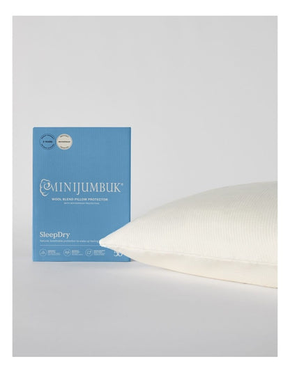 SleepDry Waterproof Pillow Protector Tencel / Wool