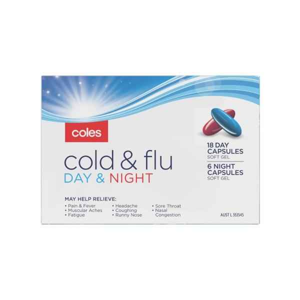Cold & Flu Day & Night Capsules