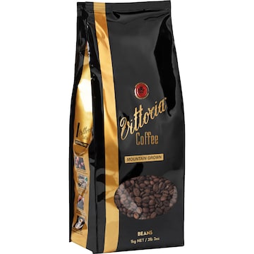 Vittoria Mountain Grown Coffee Beans 1kg