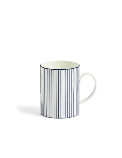 GIO Mug Pinstripe White