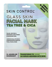 Skin Control Glass Skin Face Mask Tea Tree and Cica