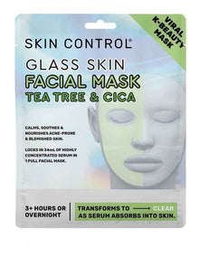 Skin Control Glass Skin Face Mask Tea Tree and Cica