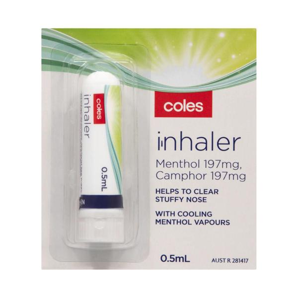 COLES MENTHOL INHALER 1PK