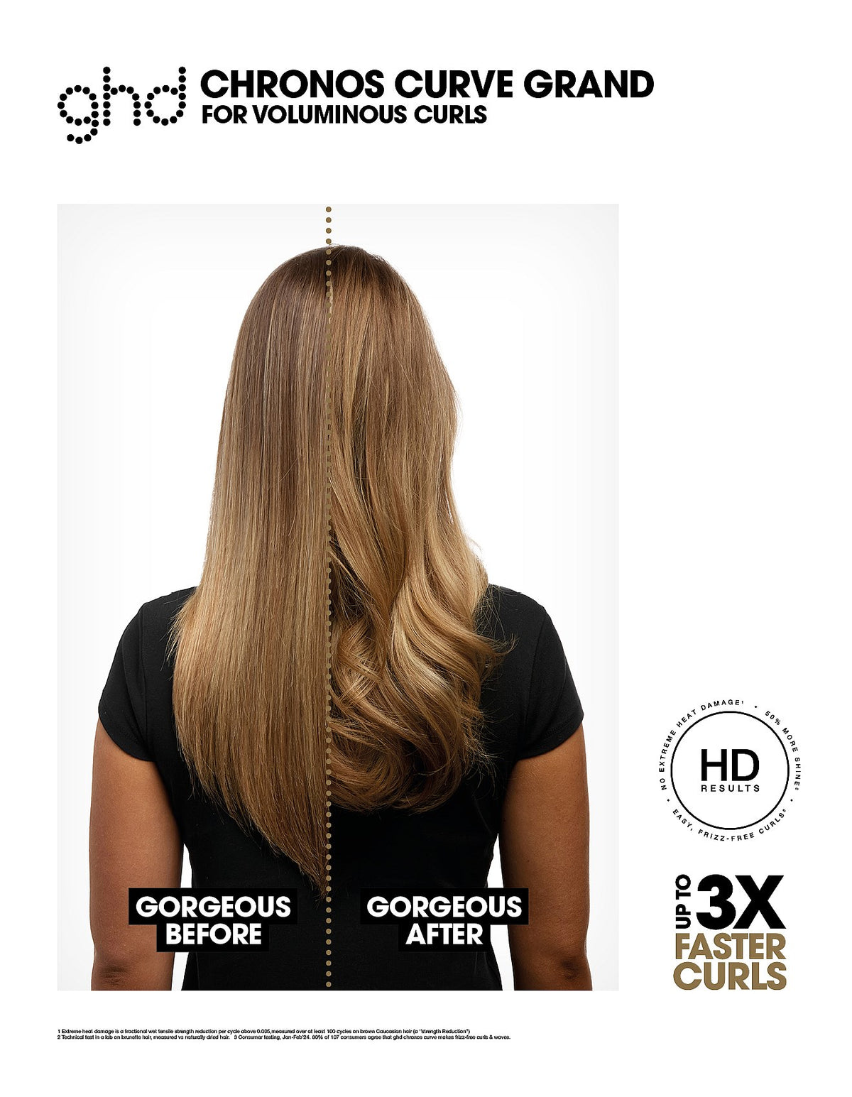 Chronos Curve Grand Tong Hair Curler 32mm