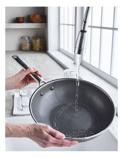 APEX Open Wok 28cm/3.83L PFAS-free ceramic non-stick
