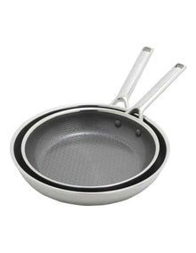 APEX 2pc Frypan Set 24/28cm PFAS-free ceramic non-stick