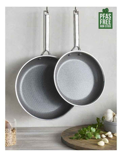 APEX 2pc Frypan Set 24/28cm PFAS-free ceramic non-stick