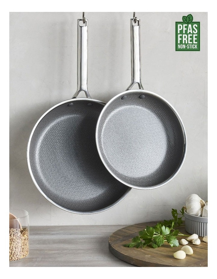 APEX 2pc Frypan Set 24/28cm PFAS-free ceramic non-stick