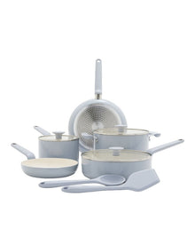 Rio PFAS-Free Ceramic Non-Stick Cookware Set Of 5 Pieces in Star Dew