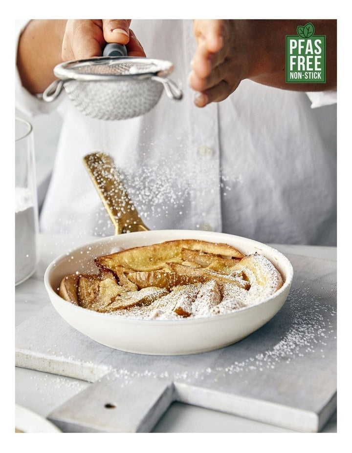 PFAS-Free Ceramic Non-Stick Padova Reserve Frypan 20cm in Cream