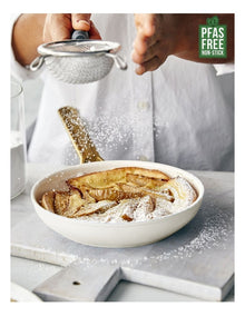 PFAS-Free Ceramic Non-Stick Padova Reserve Frypan 20cm in Cream