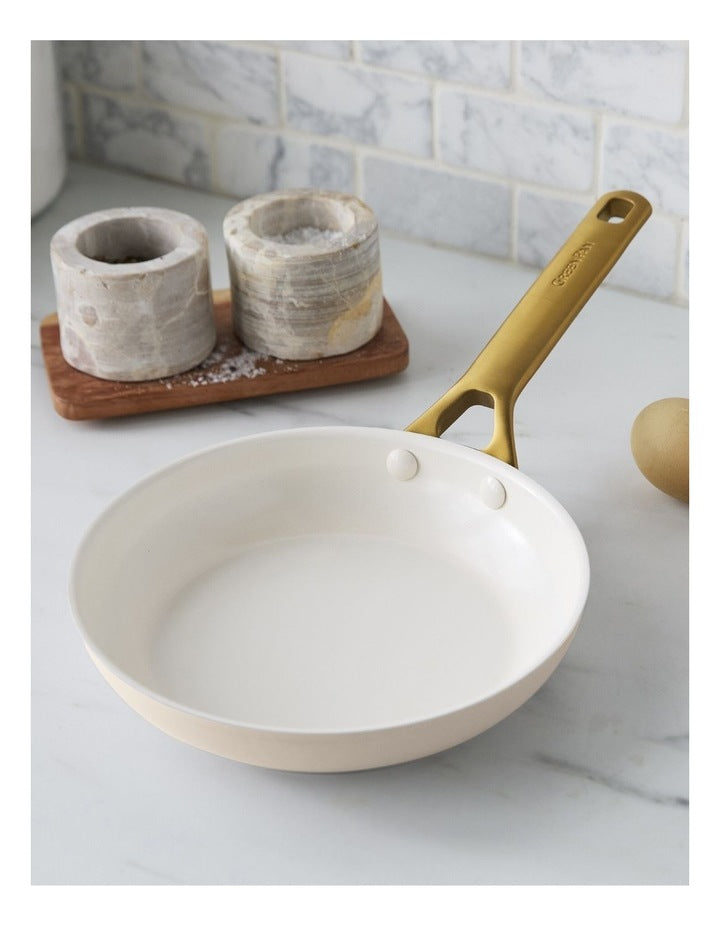 PFAS-Free Ceramic Non-Stick Padova Reserve Frypan 20cm in Cream