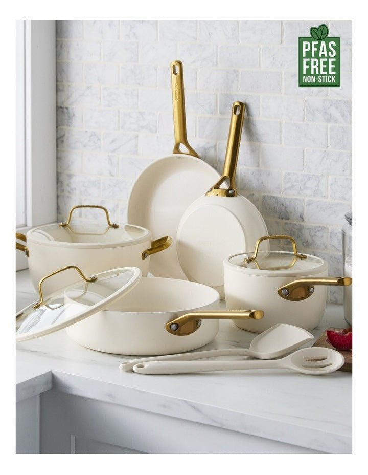 Padova Reserve Cookware Set 5 Piece in Cream