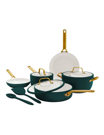 Padova Reserve Cookware Set 5 Piece in Pine Green