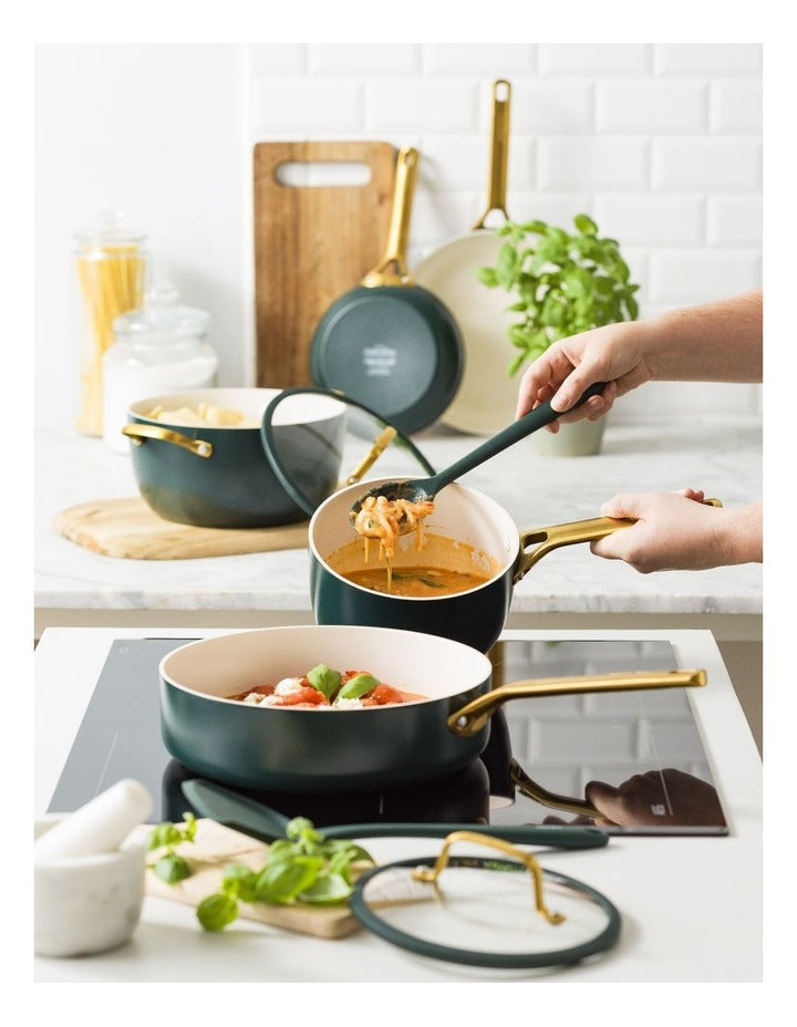 Padova Reserve Cookware Set 5 Piece in Pine Green