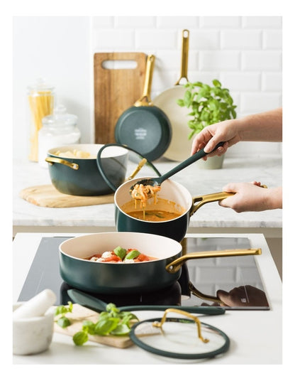 Padova Reserve Cookware Set 5 Piece in Pine Green