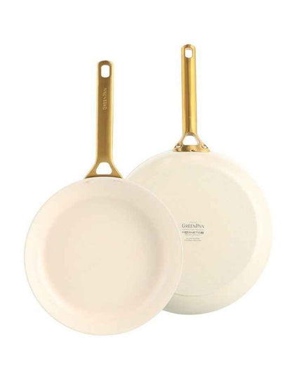 Padova Reserve Frypan 2 Piece Set 26/30cm in Cream