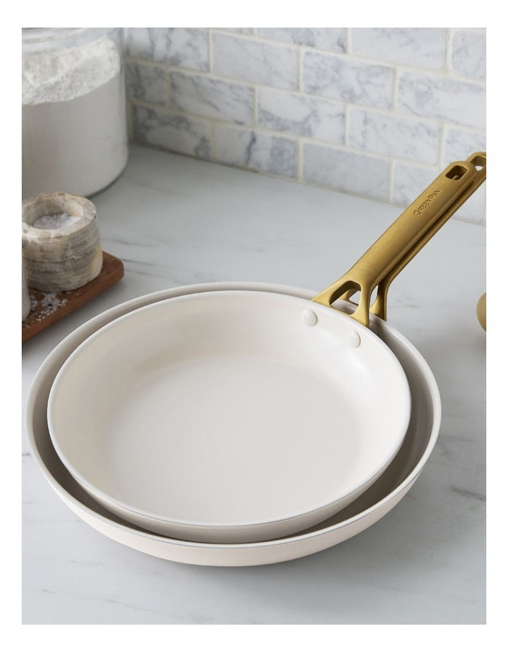 Padova Reserve Frypan 2 Piece Set 26/30cm in Cream