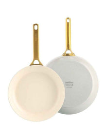 Padova Reserve Ceramic Non-stick Frypan 2 Piece Set 26/30cm in Dove Grey