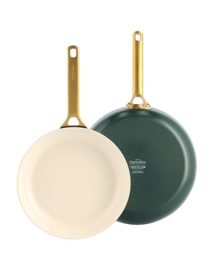Padova Reserve 2 Piece Frypan Set in Pine Green
