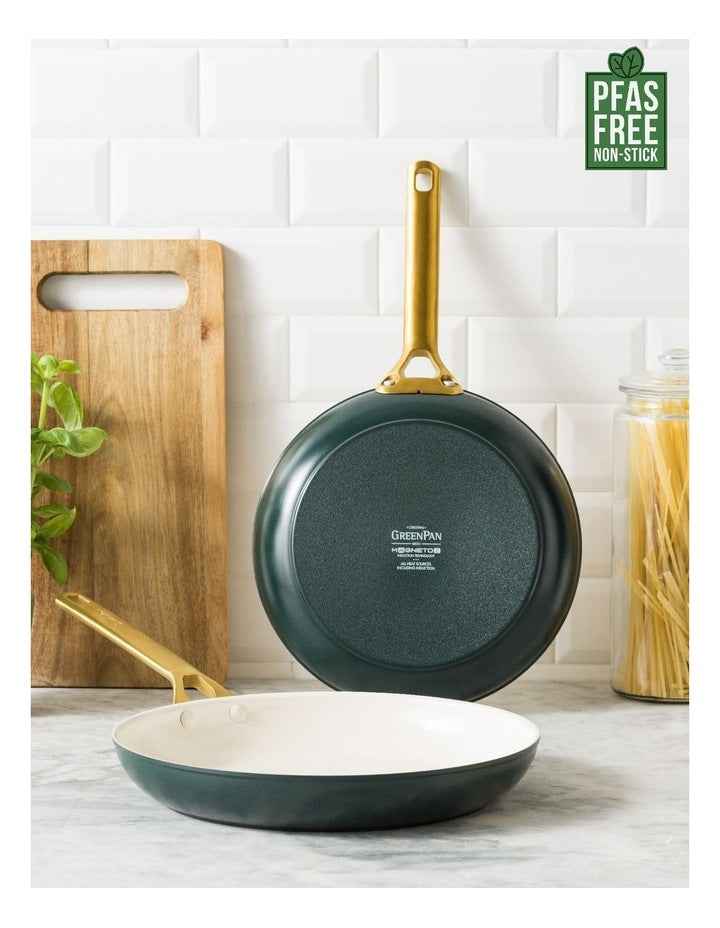 Padova Reserve 2 Piece Frypan Set in Pine Green