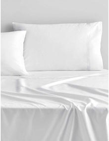 1200TC PALAIS KING FLAT SHEET IN SNOW