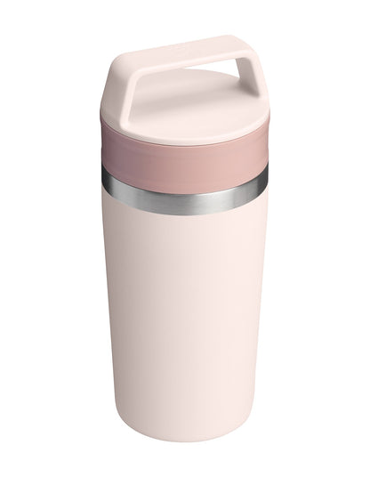 THE CAFÉ-TO-GO TRAVEL MUG 12OZ ROSE QUARTZ
