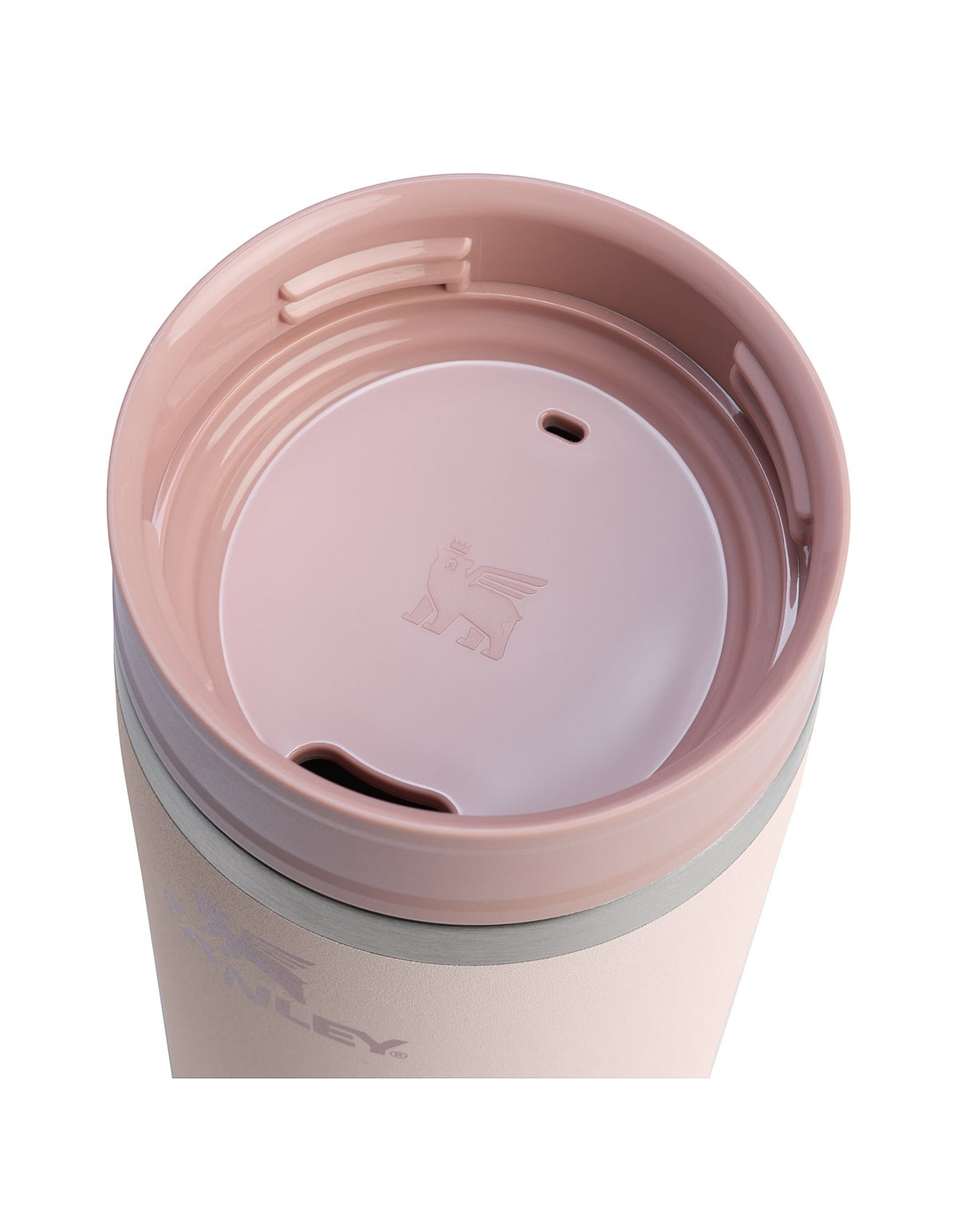 THE CAFÉ-TO-GO TRAVEL MUG 12OZ ROSE QUARTZ