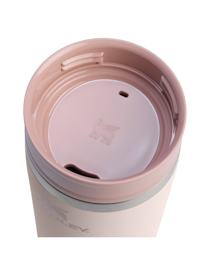 THE CAFÉ-TO-GO TRAVEL MUG 12OZ ROSE QUARTZ