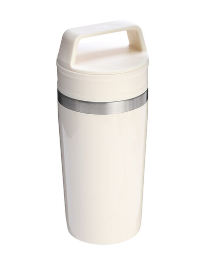 THE CAFÉ-TO-GO TRAVEL MUG 12OZ CREAM GLOSS