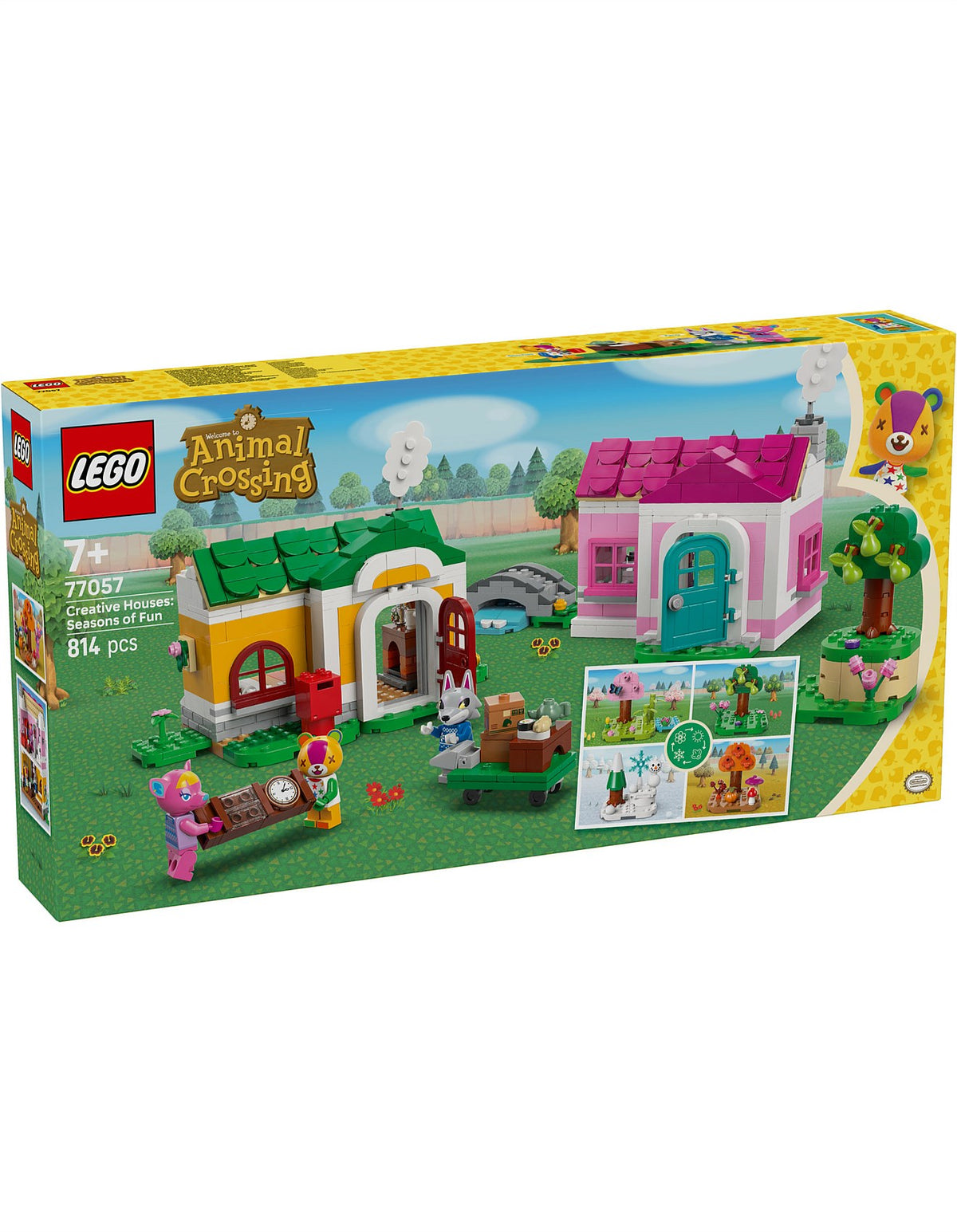 LEGO Animal Crossing Creative Houses: Seasons of Fun 77057