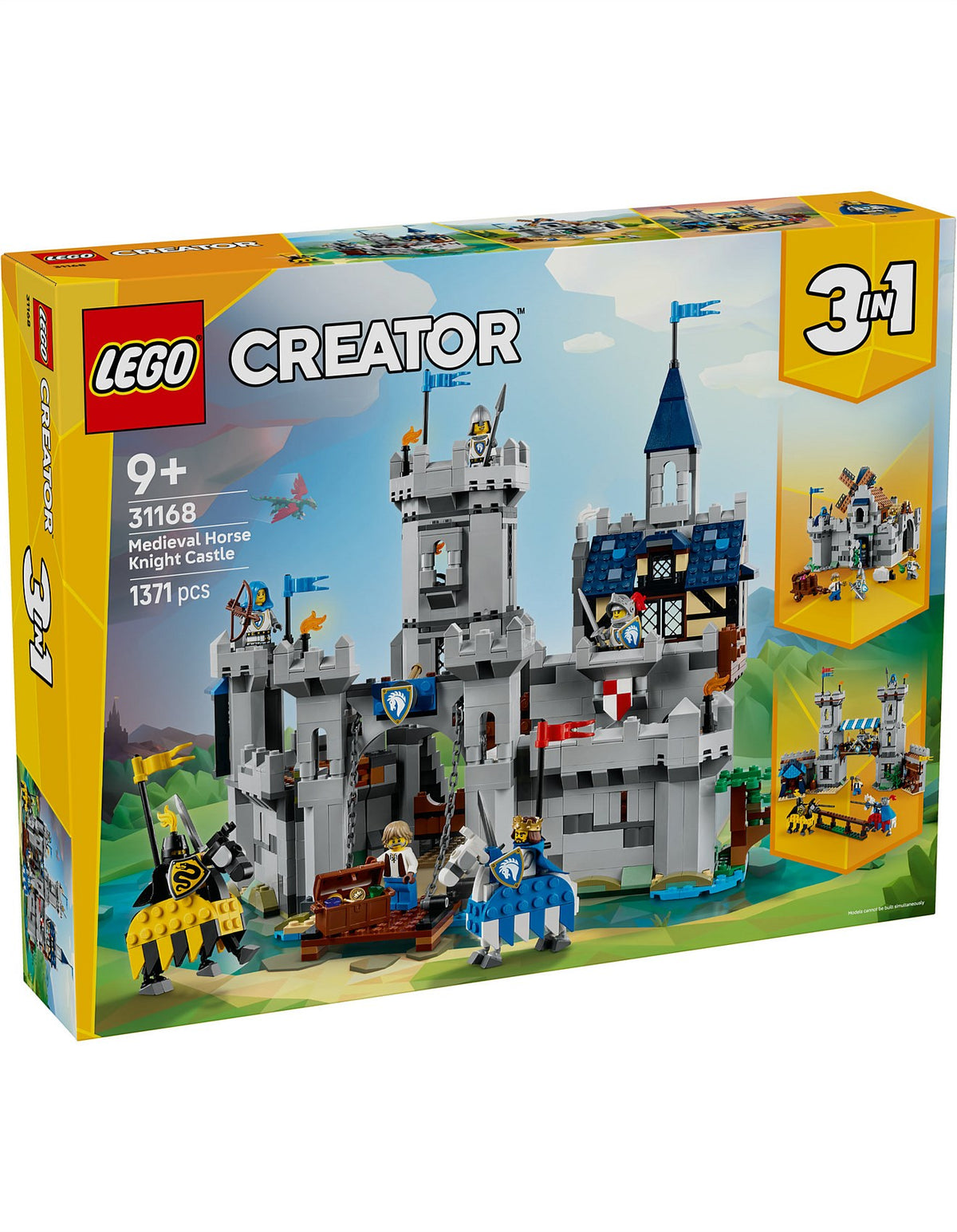 LEGO Creator Medieval Horse Knight Castle 31168