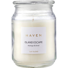 Haven Island Escape Mango & Kiwi Soy Blend Candle each