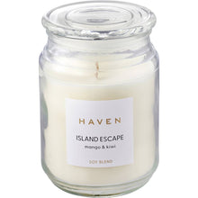 Haven Island Escape Mango & Kiwi Soy Blend Candle each
