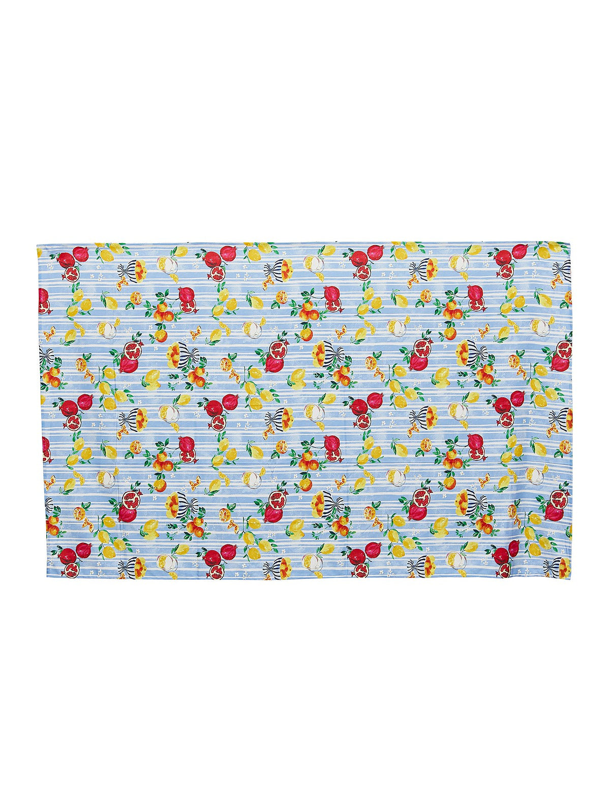 Positano 230cm x 150cm Polyester Tablecloth Citrus Print