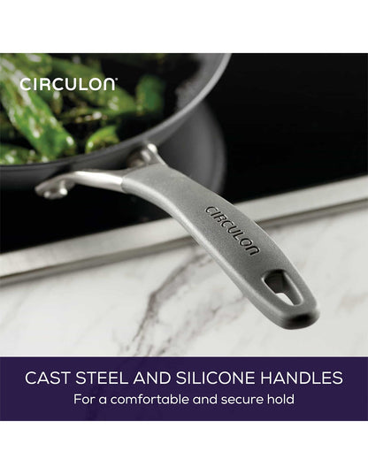 ScratchDefense A1 Nonstick Induction skillet twin pack