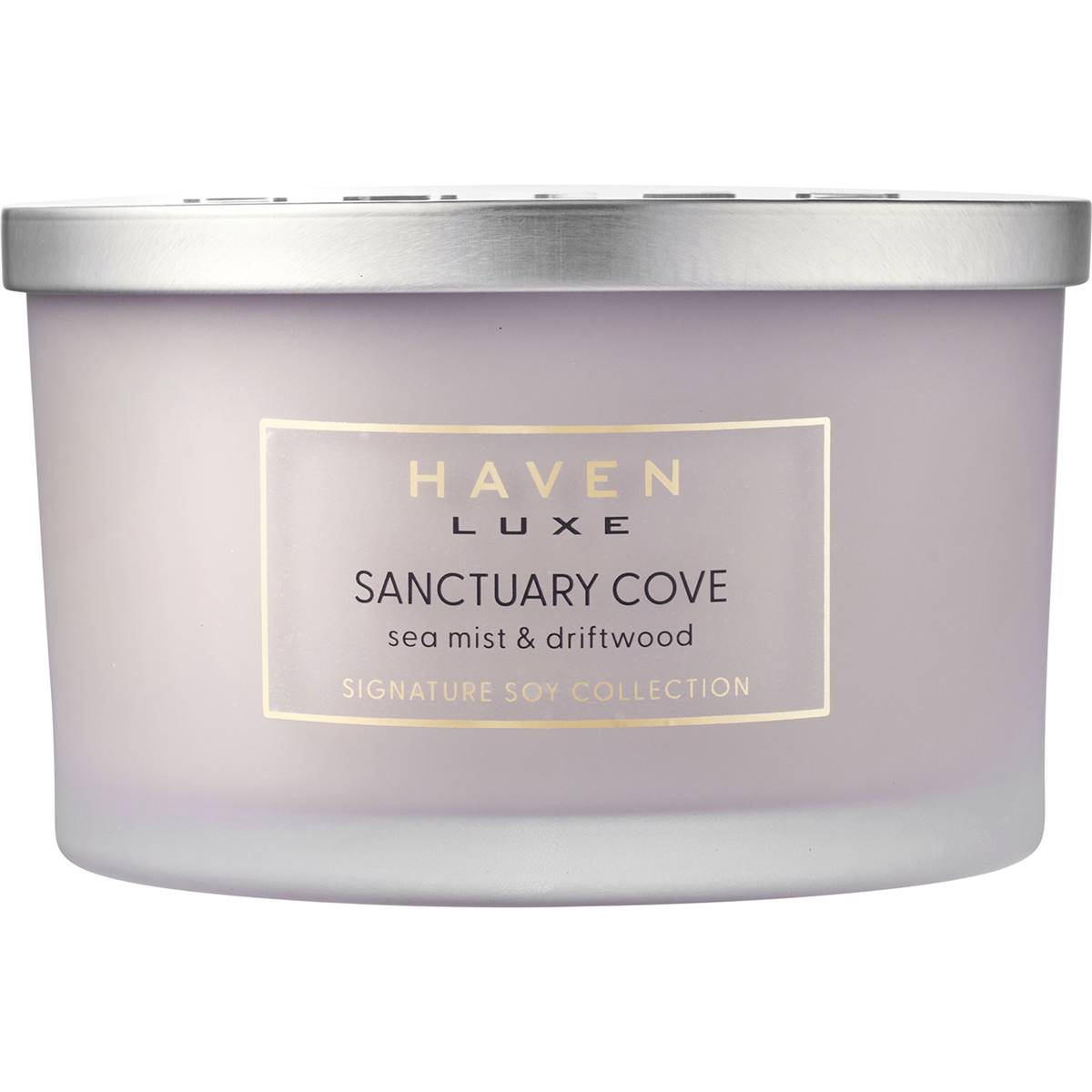 Haven Luxe Sanctuary Cove Sea Mist Signature Soy Blend Candle each
