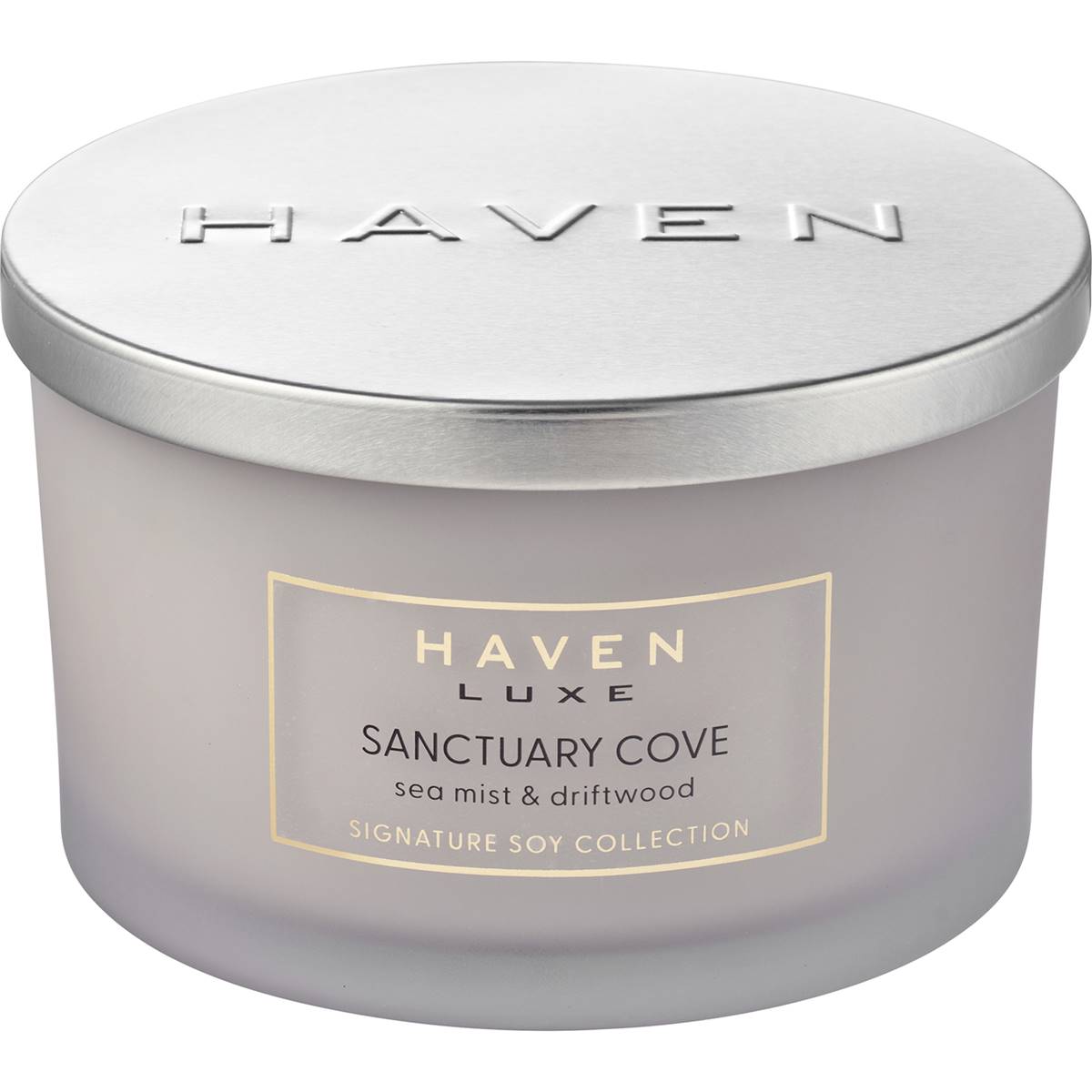 Haven Luxe Sanctuary Cove Sea Mist Signature Soy Blend Candle each