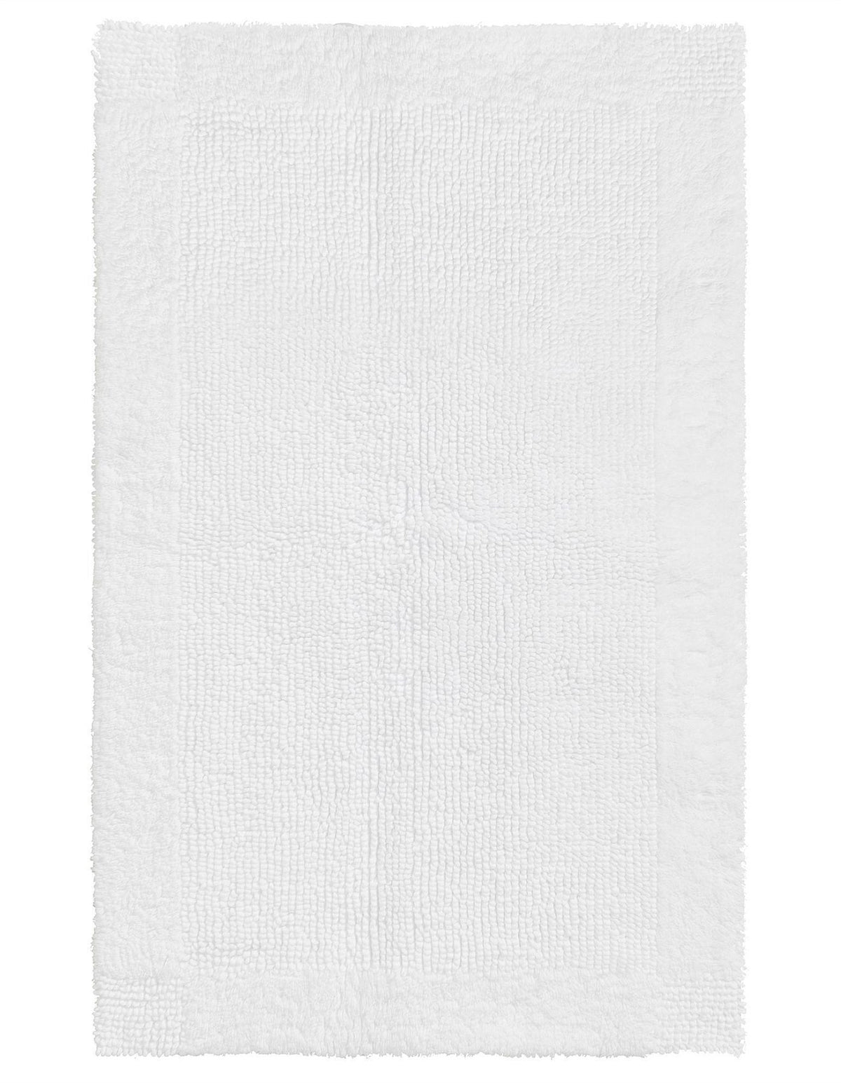 LARKEN BATH MAT IN WHITE