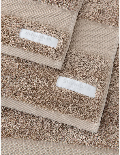 LUXURY EGYPT COTTON TOWEL FACE WASHER IN LATTE