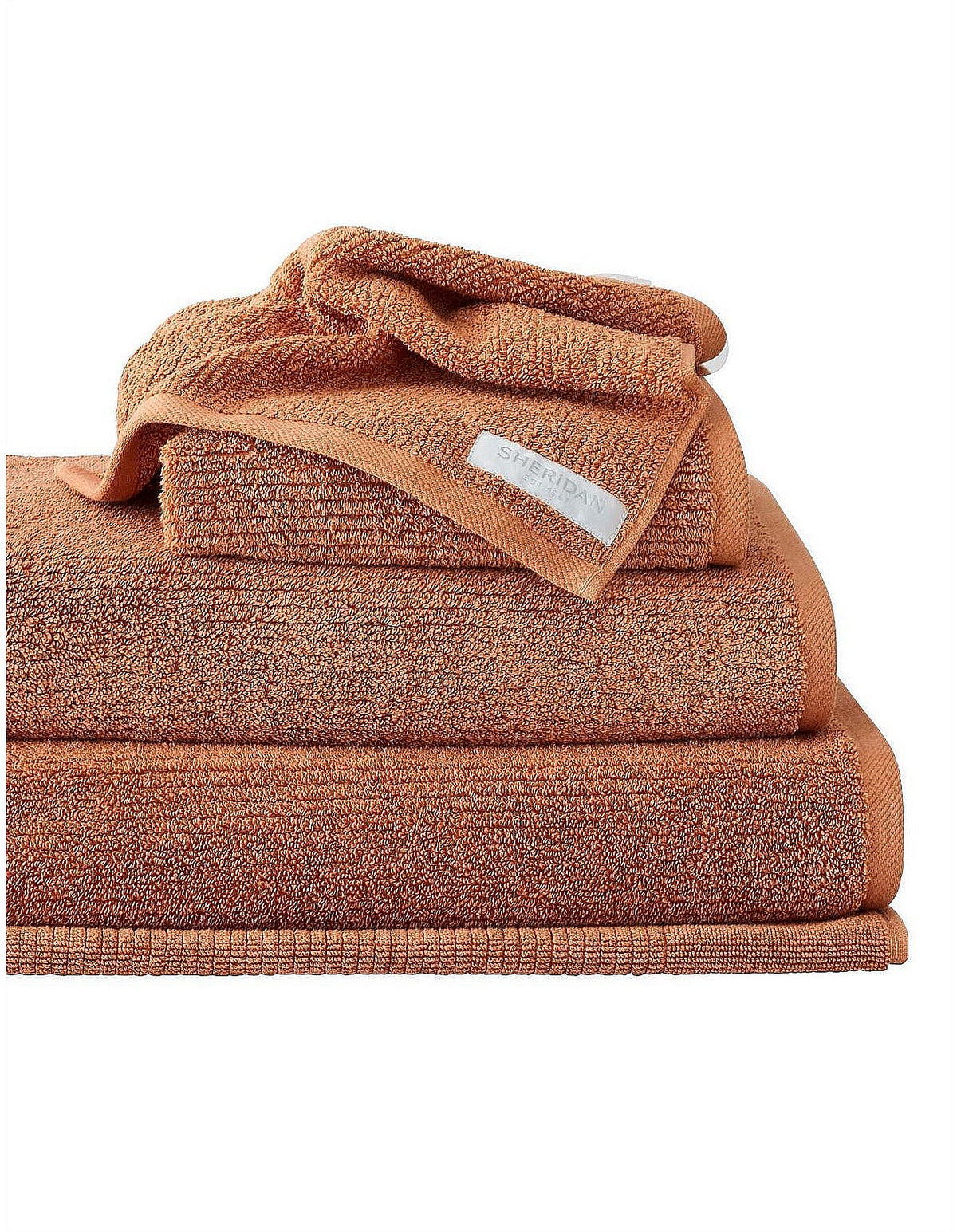 LIVING TEXTURES HAND TOWEL IN MAPLE