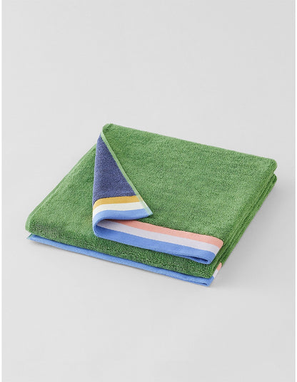 AMBI LARGE BATH TOWEL IN SNOW PEA