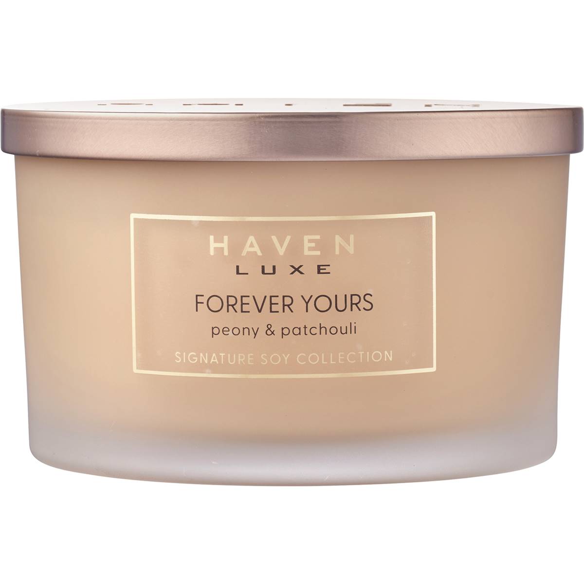 Haven Luxe Forever Yours Peony Signature Soy Blend Candle each