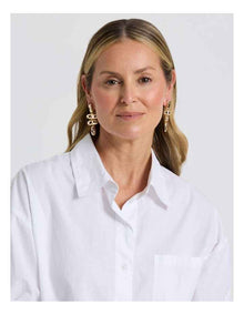 Hammered Drop in Gold